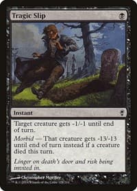 Tragic Slip - Conspiracy - Magic: The Gathering card