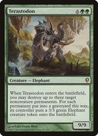 Terastodon - Conspiracy - Magic: The Gathering card