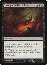 Stronghold Discipline - Conspiracy - Magic: The Gathering card