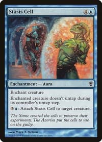 Stasis Cell - Conspiracy - Magic: The Gathering card