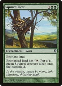 Squirrel Nest - Conspiracy - Magic: The Gathering card