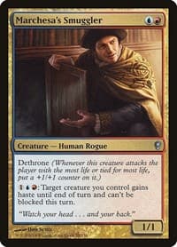 Marchesa's Smuggler - Conspiracy - Magic: The Gathering card