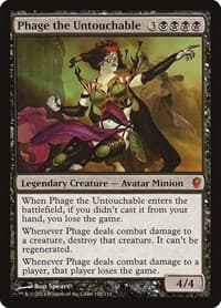 Phage the Untouchable - Conspiracy - Magic: The Gathering card