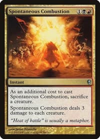 Spontaneous Combustion - Conspiracy - Magic: The Gathering card