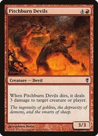 Pitchburn Devils - Conspiracy - Magic: The Gathering card