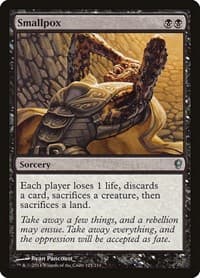 Smallpox - Conspiracy - Magic: The Gathering card
