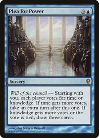Plea for Power - Conspiracy - Magic: The Gathering card