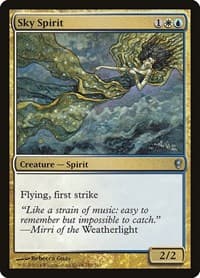 Sky Spirit - Conspiracy - Magic: The Gathering card