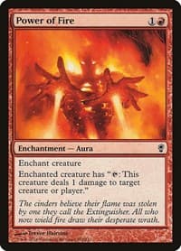 Power of Fire - Conspiracy - Magic: The Gathering card