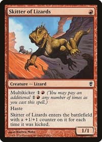 Skitter of Lizards - Conspiracy - Magic: The Gathering card