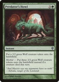Predator's Howl - Conspiracy - Magic: The Gathering card