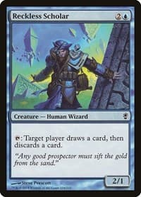 Reckless Scholar - Conspiracy - Magic: The Gathering card
