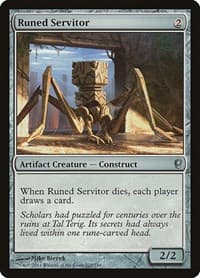 Runed Servitor - Conspiracy - Magic: The Gathering card