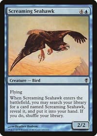 Screaming Seahawk - Conspiracy - Magic: The Gathering card
