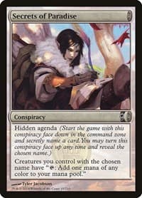 Secrets of Paradise - Conspiracy - Magic: The Gathering card