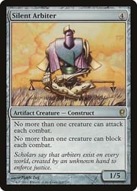 Silent Arbiter - Conspiracy - Magic: The Gathering card