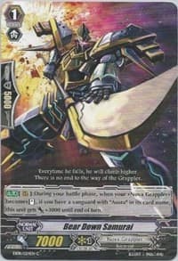 Bear Down Samurai - EB08 - Champions of the Cosmos - Cardfight Vanguard card