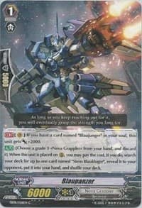 Blaupanzer - EB08 - Champions of the Cosmos - Cardfight Vanguard card