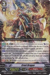 Cruel Dragon - EB09 - Divine Dragon Progression - Cardfight Vanguard card
