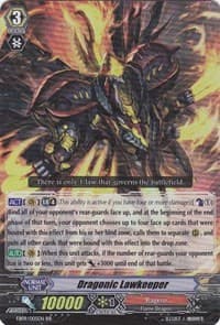 Dragonic Lawkeeper - EB09 - Divine Dragon Progression - Cardfight Vanguard card