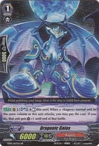 Dragonic Gaias - EB09 - Divine Dragon Progression - Cardfight Vanguard card