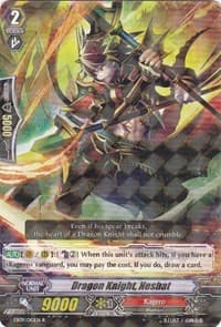 Dragon Knight, Neshat - EB09 - Divine Dragon Progression - Cardfight Vanguard card