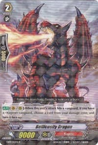Bellicosity Dragon - EB09 - Divine Dragon Progression - Cardfight Vanguard card