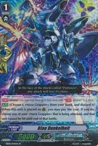Blau Dunkelheit (SP) - EB08 - Champions of the Cosmos - Cardfight Vanguard card