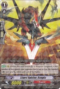 Lizard Soldier, Raopia - EB09 - Divine Dragon Progression - Cardfight Vanguard card