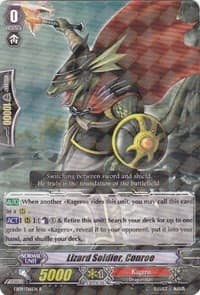 Lizard Soldier, Conroe - EB09 - Divine Dragon Progression - Cardfight Vanguard card