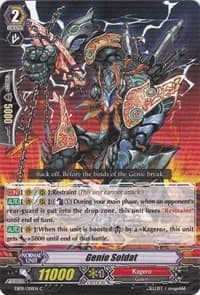 Genie Soldat - EB09 - Divine Dragon Progression - Cardfight Vanguard card
