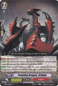 Prowling Dragon, Striken - EB09 - Divine Dragon Progression - Cardfight Vanguard card