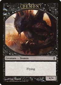 Demon Token - Conspiracy - Magic: The Gathering card