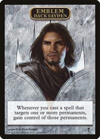 Emblem - Dack Fayden - Conspiracy - Magic: The Gathering card