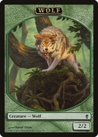 Wolf Token - Conspiracy - Magic: The Gathering card