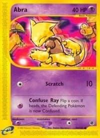 Abra - Expedition - Pokemon card