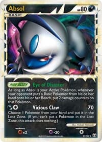 Absol (Prime) - Triumphant - Pokemon card