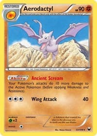 Aerodactyl - Dark Explorers - Pokemon card