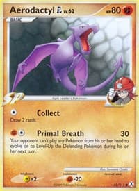 Aerodactyl GL - Rising Rivals - Pokemon card