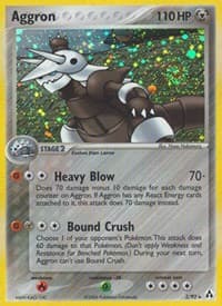 Aggron - EX Legend Maker - Pokemon card