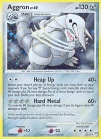Aggron - Mysterious Treasures - Pokemon card