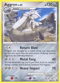 Aggron - Rising Rivals - Pokemon card