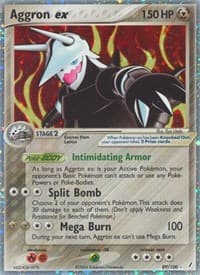 Aggron ex - EX Crystal Guardians - Pokemon card