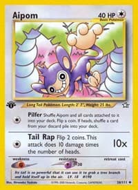 Aipom - Neo Genesis - Pokemon card