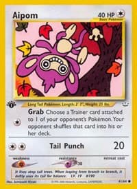 Aipom - Neo Revelation - Pokemon card
