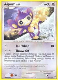 Aipom - Mysterious Treasures - Pokemon card