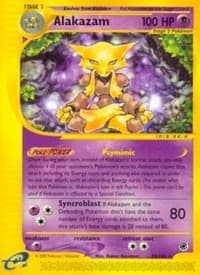 Alakazam (33) - Expedition - Pokemon card
