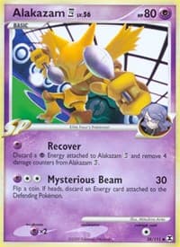 Alakazam E4 - Rising Rivals - Pokemon card