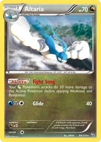 Altaria - Dragons Exalted - Pokemon card