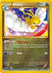 Altaria - Boundaries Crossed - Pokemon card